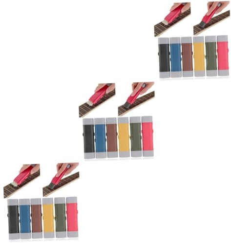 Abaodam 3stücke Guitar String Derusting Pen Pflegewerkzeug Für Saiten Leicht Und Tragbar Geeignet Für Gitarre Violine Und Andere Saiteninstrumente Mit Zusätzlicher Möglichkeit Ölung