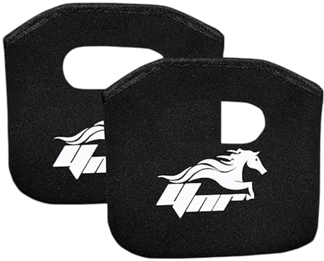 YNR Stirrup Covers for Iron - Stirrups Platis Neoprene Material Stirrups, Socks for Saddle Equestrian Equipment, Horse Tack Protection, Flexible Stirrups, Functional Design for Storage & Travel