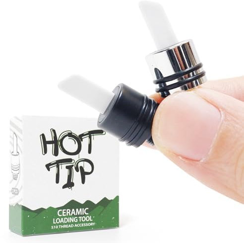 Quick Ceramic Heating Head Tip are Heating Multi-Tool for Slicing Wax or Viscous oil etc Black & Silver