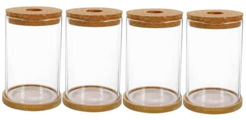 MAGICLULU 4 Juegos De Terrarios De Vidrio con Musgo para Plantas Tarro Paisajístico para Decoración del Hogar Terrario De Vidrio Botella Ecológica