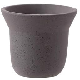 Vaso per piante da interno ed esterno Vaso da fiori rotondo in cemento maculato con fori di drenaggio Vaso da fiori da tavolo for balcone, soggiorno, cucina, contenitore for piante (3 colori) Arredame