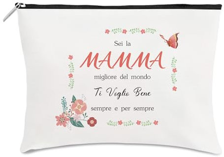 Regalo Mamma Compleanno,Regali Mamma,Regalo Festa Della Mamma,Regalo Compleanno Mamma,Regalo Per Mamma,Regalo Neomamma,Regalo Per La Mamma,Idee Regalo Mamma,Borsa Per Cosmetici Mamma Natale