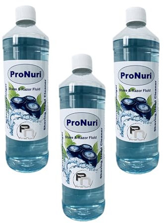 3x 1 Liter Scherkopfreiniger für Philips Rasierer Smart Clean System