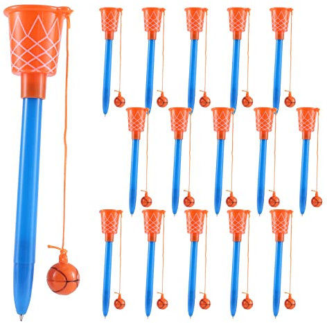 Agwuoetr Basketballkorb Stifte, Basketball Partygeschenke - Sport Neuheit Stifte mit Basketball Wurf für Geburtstagsfeiern mit Sportmotiven