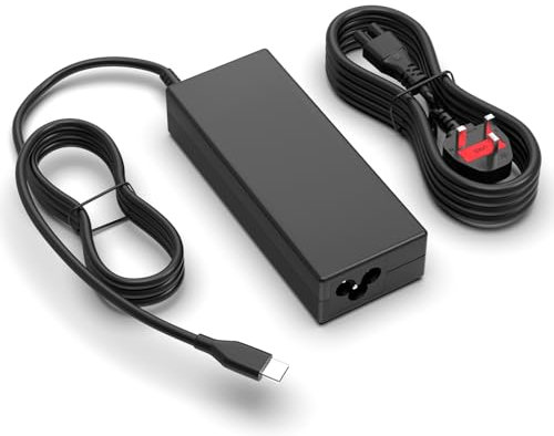 GVKRLXZ 100W USB C Universal Laptop Charger Compatible with Lenovo Thinkpad HP Dell Acer Asus Google MSI LG Samsung Huawei, ROG Ally, Steam Deck, Chromebook and MacBook Pro/Air All USB-C Devices