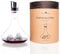 Carafe à décanter le vin 1.8 L | Borosilicate de qualité supérieure soufflés artisanalement avec les montagnes en relief | Bouchon 3 en 1 (filtre, aérateur et bec verseur) (Grand Canyon)