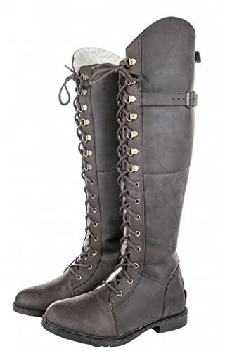 HKM Dublin Winter-2400-Stivali, Stivali da Equitazione Uomo, Marrone, 41 EU