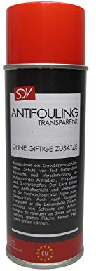 SDV Chemie Antifouling milchig transparent 1x 400ml Spray für Propeller Aussenborder Z-Antrieb Bugstrahlruder