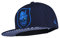 Wiesnrocker I WR1001-2 I Snapback Cap Navyblau I 3-D-Stick blau I stylische Schildmütze mit vielen Details I hochwertig I größenverstellbar I Unisex