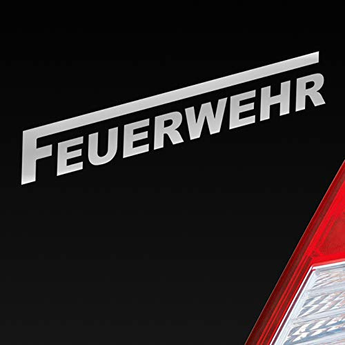 Hellweg Druckerei Feuerwehr langes F Leben Retten Löschen Bergen Auto Aufkleber Sticker Heckscheibenaufkleber