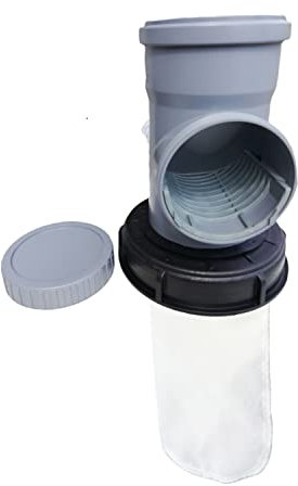 IBC Deckelfilter Duo Filtersystem Serviceöffnung, Deckelgröße/Filtertyp:Deckel DN 150 Filter Nylon