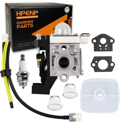 HPENP SRM 225 - Carburador para Echo SRM225 GT225 GT225i PE225 PAS225 SHC225 PPF225 SRM225i GT225L PPF235ES SHC225S Trimmer Premium Weed Eater Edger Carb con kit de afinación cebador foco bujía línea