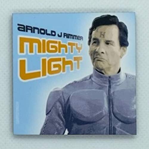 Mighty Light - Arnold J Rimmer from Red Dwarf - Fridge Magnet - Hardboard - 57mm x 57mm - Gloss Finish