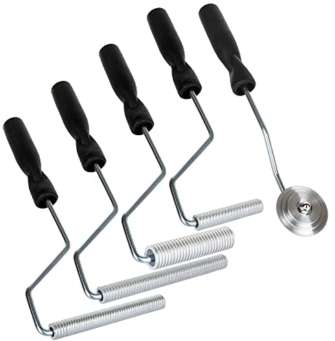 Kit d'outils en fibre de verre, pagaie à bulles, rouleau à bulles en fibre de verre, kit de rouleau de peinture pour laminage de résine, bac de douche, baignoire, bateau