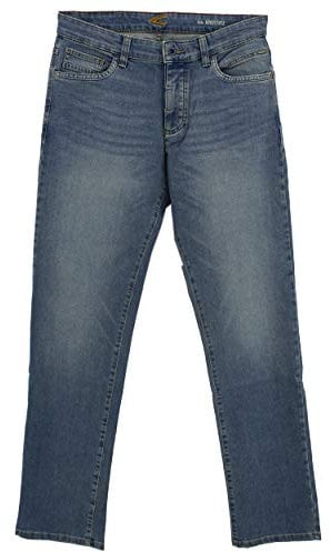 camel active, Woodstock, Herren Jeans Hose Softdenim Stretch Blue(41) W 33 L 34