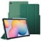 Fintie Hülle für Samsung Galaxy Tab S6 Lite 10,4 Zoll 2024/2022/2020 Tablet - Slim Schutzhülle mit Transparenter Rückseite Cover und Auto Schlaf/Wach Funktion, Dunkelgrün