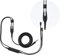 Mmcx Cable, Se215 Se425 Se535 Se846 Ue900(Black in Ear Monitor Headphone Replacement Wire Without Microphone) Braided Headphone Wire Fit for (black barley)