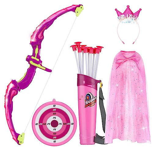 VGOFUN Bow and Arrow for Kids 3-8 Years Old