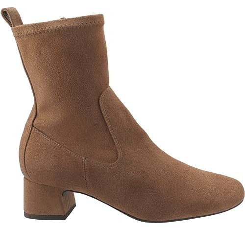 Unisa Stiefelette LEMICO, Rauleder, Braun, Damen EU 39