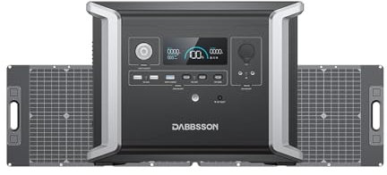 Dabbsson Powerstation da 1300 Wh con pannello solare
