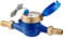 Watflow DN20 Wasserzähler mit Impulsausgang, Messung in Gallonen, Kaltwasserzähler für Garten oder Haus, 1,9 cm NPT-Kupplungen, Multi-Jet..