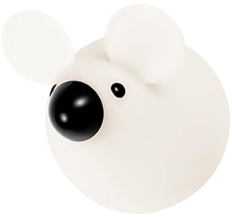 Artibetter Silikon Nachtlicht Cartoon Ratte Dimmbar 3w Warmweiß Kaltweiß Kinderzimmer Dekoration Sicher Für Kinderaugen Tischlampe Für Nachttisch