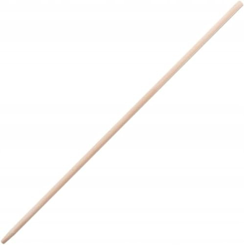 2 STK. Besenstiel ∅ 28mm (150 cm) Holzstiel Strassenbesenstiel Gerätestiel aus Holz, Werkzeugstiel, Stiel für Besen oder Gartengeräte, für Garten oder Zuhause
