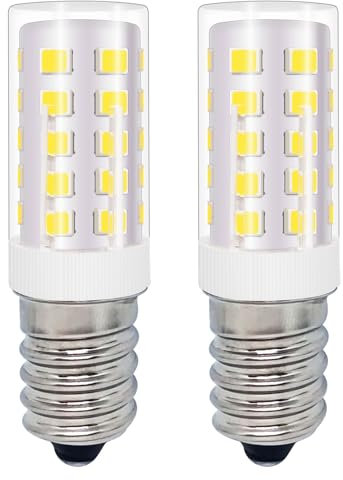 Tupolife 12V E14 LED Kaltweiß 3W 12 Volt Birnen Ersetzt birne 12V 25W-30W E14 Glühbirne, Niederspannung AC/DC 12V-24V Lampe, 6000K 250LM Klein Leuchtmittel 12 Volt für Camping Wohnwagen, 2 Stück