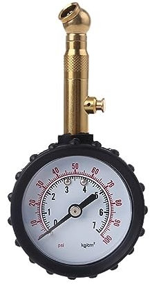 Manometro, Manometro For Pneumatici Calibrato Manometro For Pneumatici Calibrato Con Tubo In Gomma