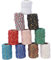 FOGAWA 10 Pièces Fils de Coton pour macramé 2 mm x 20 m Couleur Unie avec Fil doré Corde en Coton macramé Cordon en Coton pour macramé pour Bricolage, Suspension Murale, Suspension de Plantes