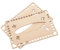HOODANCOS 2 Stück Geflochtene Tasche Basis Strickkorb Gehäkelte Handtaschenbasis Häkeln Taschenboden Weben Korbgeflecht Unten Taschen-häkelbasis Unterseite Der DIY-Tasche Holz Beige