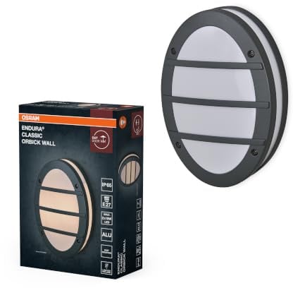 Osram ENDURA CLASSIC ORBICK W Außenleuchte, dunkelgrau | Endura Classic E27 IP65, Outdoor Lanterns, Dunkelgrau, , 1-Pack