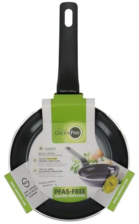 Greenpan Essence Frying Pan with Ceramic Non-Stick Coating - PFAS Free - Ø 20 cm