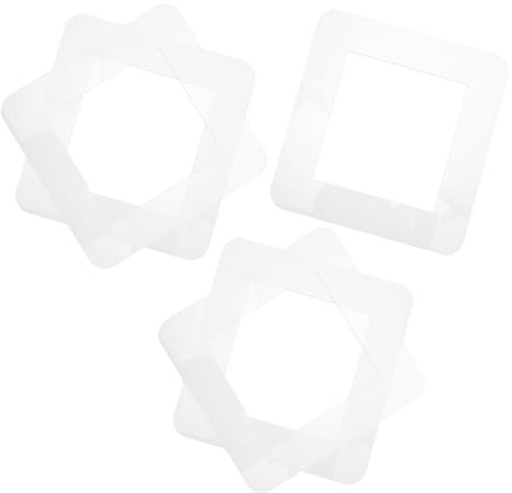 Cabilock 5 piezas Protector Transparente para Interruptor y Enchufe de Unidades Cubierta Adhesiva Decorativa Resistente y Segura para Pared Evita Suciedad y Daños para Hogar