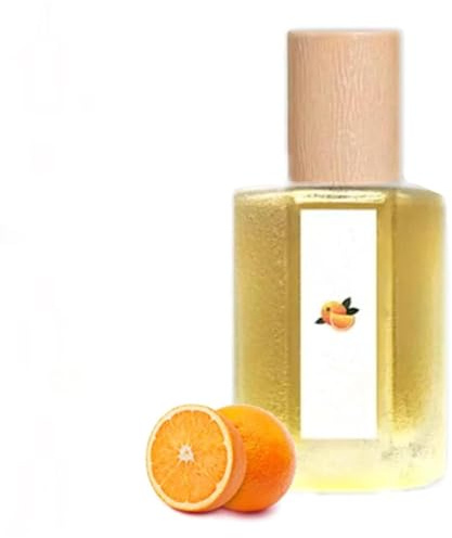 Duftspray, Körperspray für Damen, Haarparfüm, 50 ml, langanhaltende Erfrischung, fruchtig-holzig-blumiger Duft (Orange)