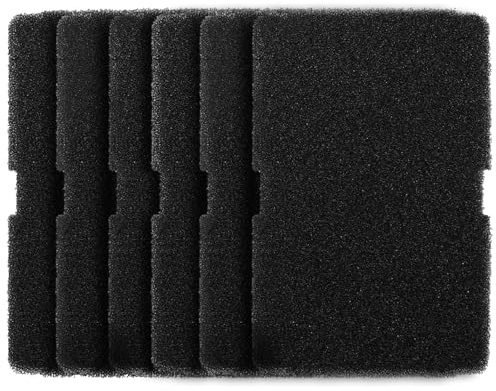 6 Stück Trockner Filter, Schwammfilter Filtermatte 2964840100, Flusensieb Filterschaum für Beko, Grundig, Elektra Bregenz, Wäschetrockner Wärmepumpentrockner Ersatzteile(240X155X10MM)