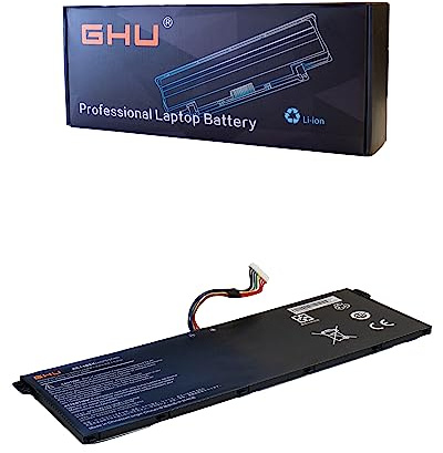 GHU Premium AC14B8K Battery for Acer 48Wh Over 500 Recharge Cycles [15.2V 48Wh AC14B8K]