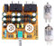 6J1-Röhre Vorverstärker, AC 12V 6J1 elektronisches Röhrenvorverstärker-Verstärkermodul, HiFi-Sprachsteuerung der Klasse A