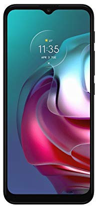 Motorola G30 (6.5 Inch 90Hz, Qualcomm Snapdragon, 64MP quad camera system, 5000 mAH battery, Dual SIM, 4/128GB, Android 11), Dark Pearl