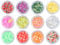 Uonlytech Nail Supplies Nail Art Slices 3D Fruit Slices Nail Art Fruit Nail Art Slices for Lip Gloss Nail Art Cellphone Decorations Glitter Stickers