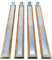 Lot de 4 coussins de banc Cumaru de 115 cm pour gabions
