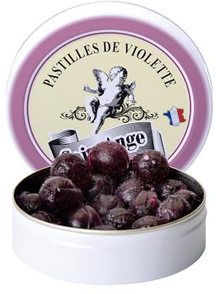 Pastilles Saint-Ange | Bonbons Traditionnels 100% Français (Violette)