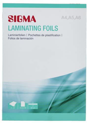 Sigma Laminierfolien-Set 825