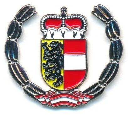 Österreich Bundesland Salzburg Hallein Zell am See Edel Pin Metall Anstecker Ö5