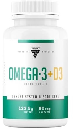 Trec Nutrition Omega-3 + D3-90 caps