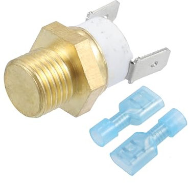 X AUTOHAUX Radiator Sensor Switch 1/4'' NPT 175-190 Degrees on 155 Degrees Off