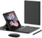 COQUE Souris Bluetooth,Clavier,étui en Cuir,Stylet+Fente Stylo téléphone Bureau kit,Support de Cas de téléphone Portable pour Xiaomi Mix Fold 2/Mi Mix Fold-Noir