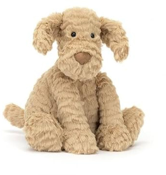 Jellycat Fuddlewuddle Puppy Medium - L: 8 cm x l: 13 cm x h: 23 cm