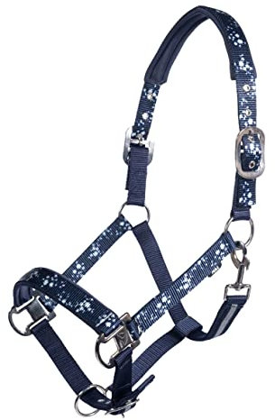 HKM Bloomsbury Halfter 6900 Dunkelblau Vollblut