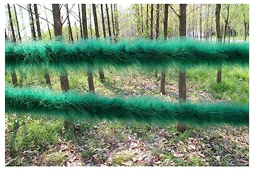 Egurs 200cm Federboa Federstola Feder-Girlande Feder Schal 20g Dick Feder Boa Feder Flauschige Girlande Hochzeit Party Karneval Halloween Weihnachten Kostüm Dekoration Zubehör dunkelgrün